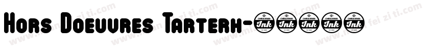 Hors Doeuvres Tarterh字体转换